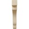 Ekena Millwork 1 3/4"W x 8 1/2"D x 11"H Bedford Wood Bracket, Rubberwood BKTW02X09X11BERW - alternate 4